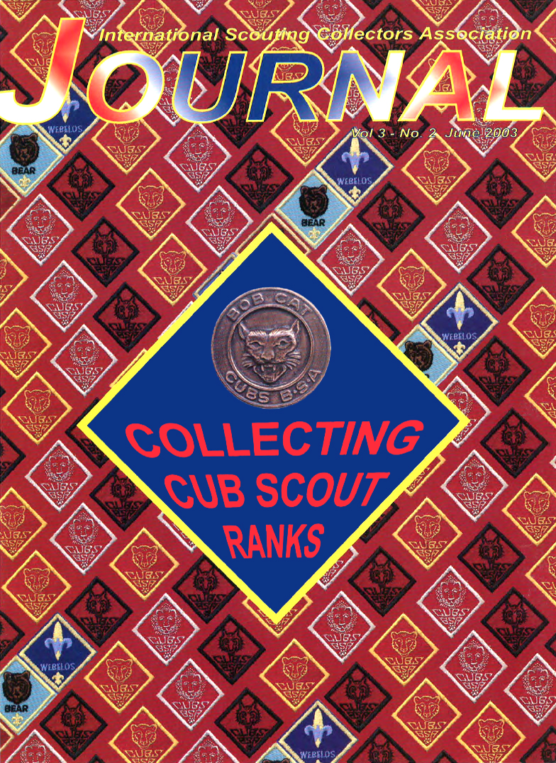 ISCA Journal June 2003 Boy Scout TradeORee Calendar
